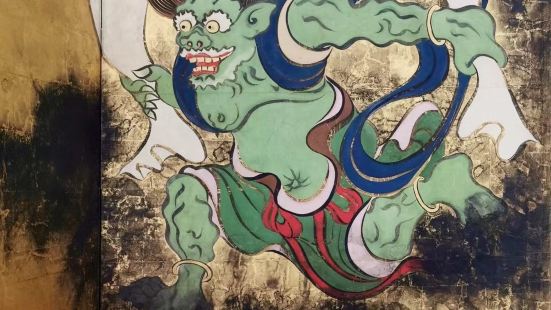 建【景色】建仁寺是京都最古老的禅寺，其藏品中最有名的就是号称