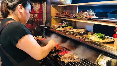 三姐烧烤(炉城南路店) in 캉딩
