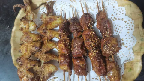 金零点烤涮吧 in Ergun