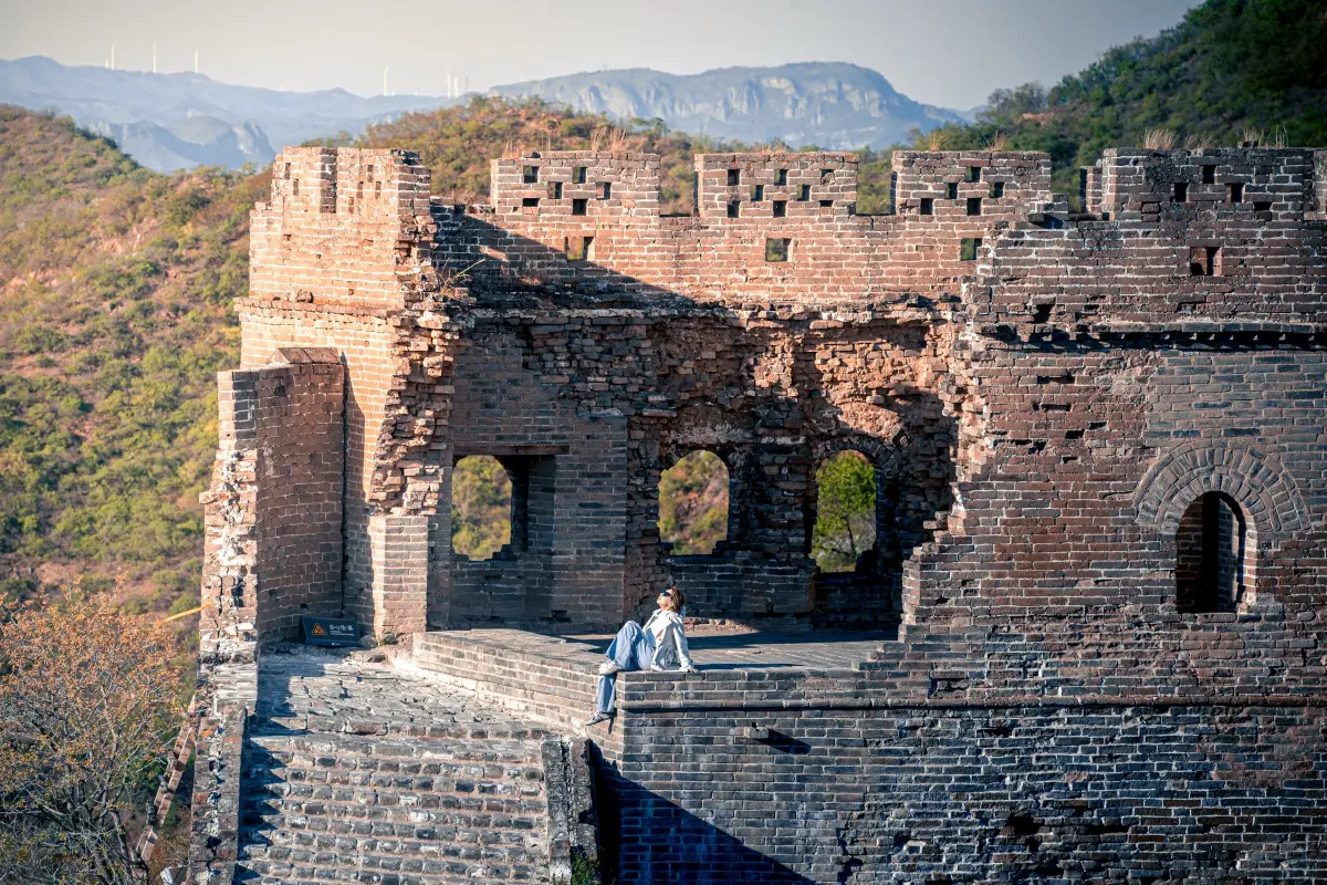 Great Wall At Jinshanling