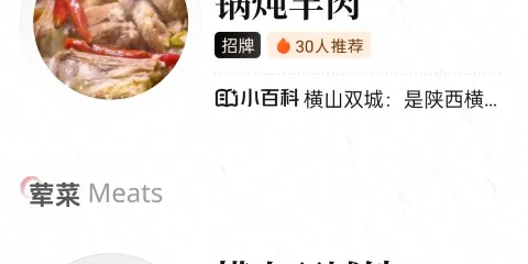 橫山雙城大鐵鍋燉羊肉(二分店)