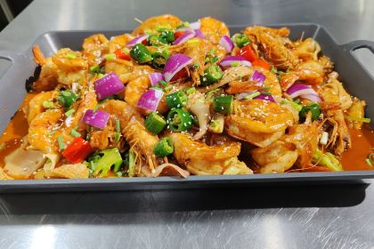羊了个羊炒羊肉片(聚银新都店)