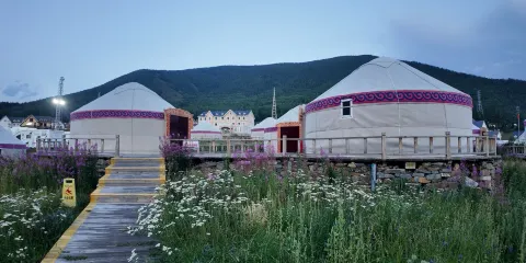 江格爾大營