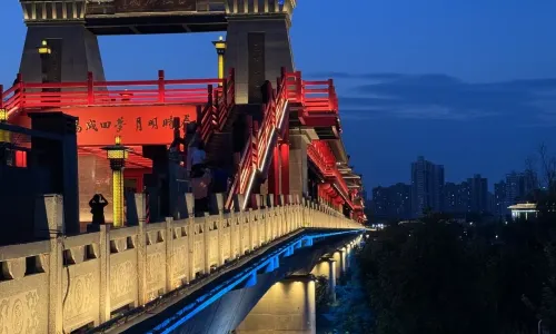 Xianyang Ancient Ferry Corridor Bridge