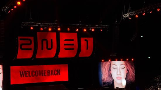 场馆还是比较小的，对于观众来是件好事！不是缺点！！买的是B区