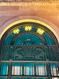 Original Art Deco details at the Fairmont