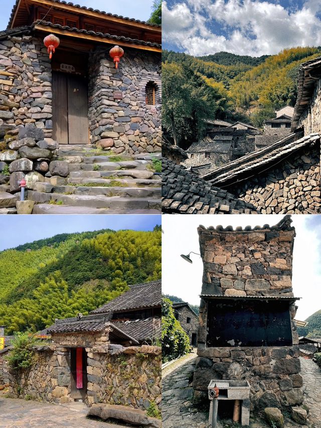 浙江最美的五個古村落之一，岩下石頭村