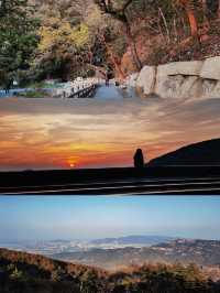 連雲港|夕陽下 大聖的花果山