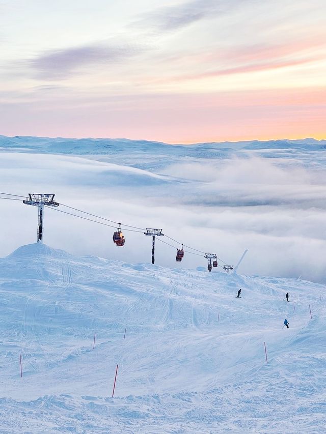 瑞典滑雪聖地奧勒滑雪場