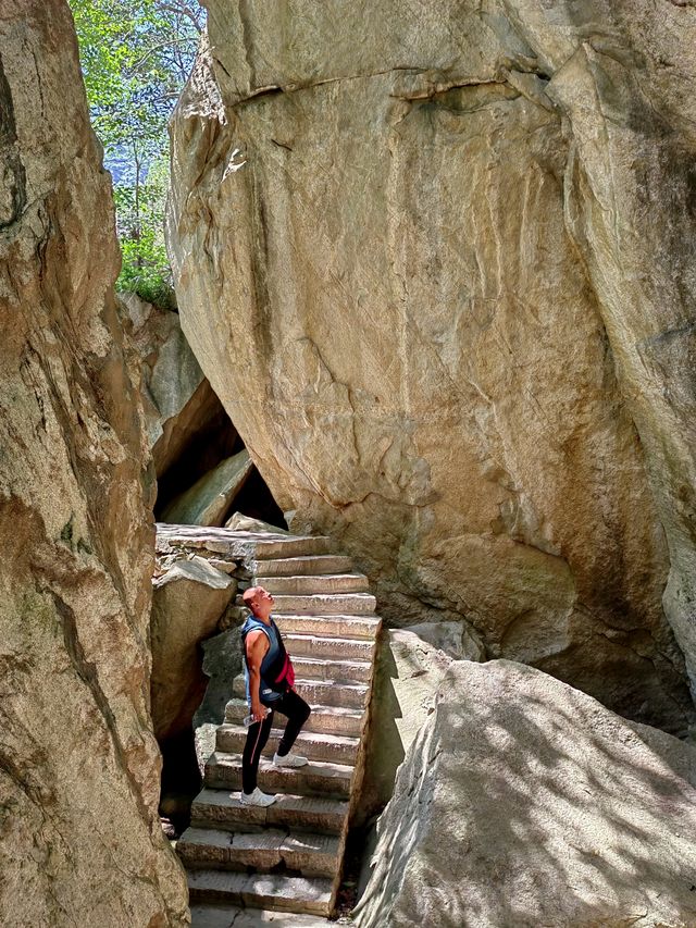 西安翠華山丨世界地質公園，看山崩地裂奇觀