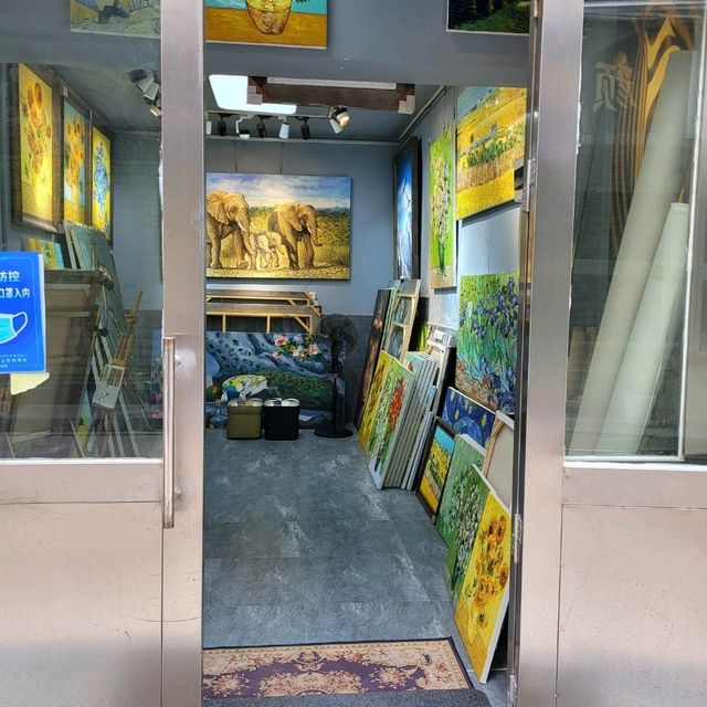Colorful Painting Village in Shenzhen