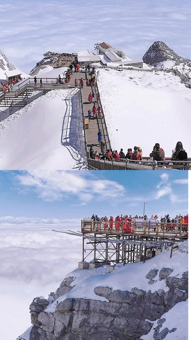 三四月份真的是玉龍雪山的淡季!人少景美! 三四月份真的是玉龍雪山的淡季!人少景美!