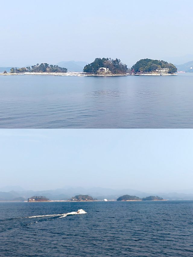 杭州千島湖,舟行碧波上,人在畫中遊 杭州千島湖,舟行碧波上,人在畫中遊
