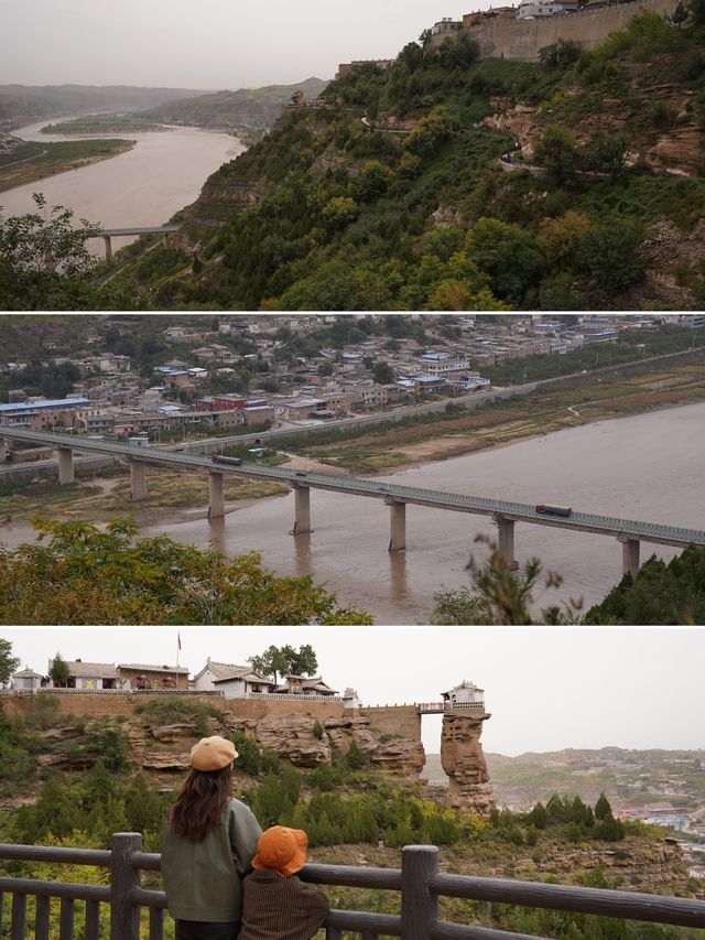 世界上建在懸崖絕壁黃河邊的寺廟，僅此一個