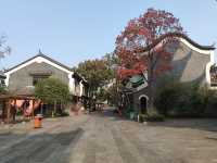 桃花源古鎮位於常德桃花源景區旁，吞沅江水色、納瀟湘靈秀、攬武陵風光