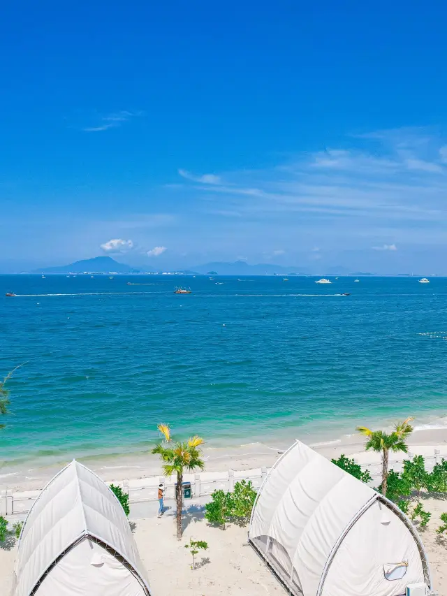 Drive straight to the first romantic seaside camping in early autumn in Guangdong