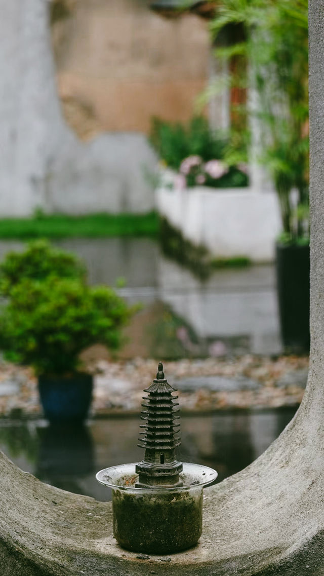 龜齡寺的師父真是造景高手