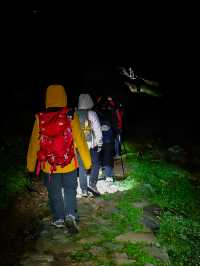 東靈山夜爬星辰大海觸手可及