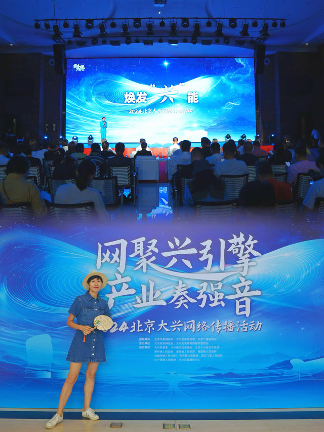 在大興"網聚'興'引擎 產業奏強音"。