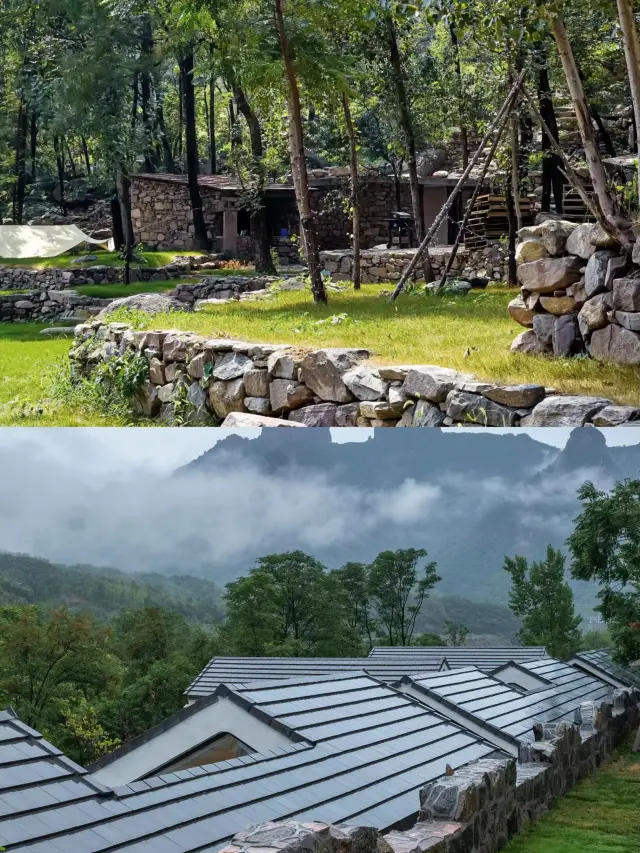 河南？！新鄉！太行山裡的山景小院美得讓人落淚。