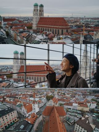 Jalan-jalan Natal di kota Munich.