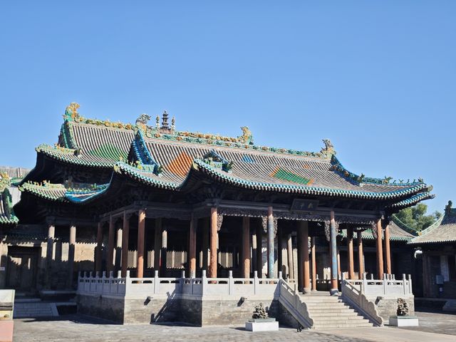 介休城隍廟|超高琉璃藝術寺廟。