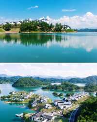 下榻湖光山色之中！千島湖頂奢湖景別墅酒店。