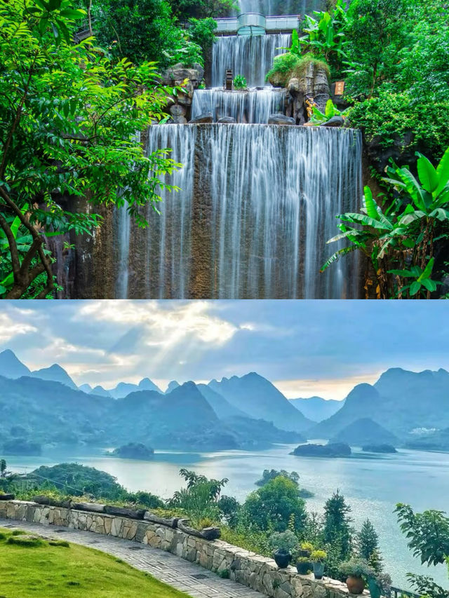 人回來了，心還在清遠住進山水畫裡好治癒