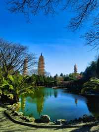 三塔倒影公園穿越千年的人間淨土