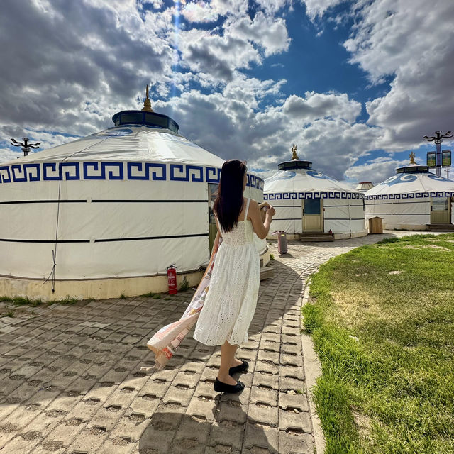 Enjoying Inner Mongolian hospitality in a traditional yurt