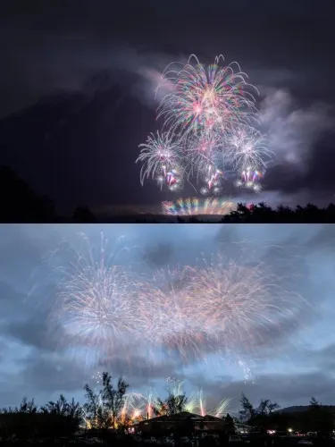 เทศกาลดอกไม้ไฟสุดอลังการบนภูเขาไฟฟูจิปี 2025✨🎇ได้กำหนดเวลาแล้ว