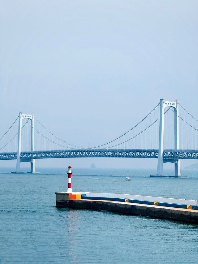 【大連｜跌落在蔚藍裡的浪漫碎片】