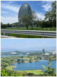 雁栖湖西山步道安靜休閒的好地方令心情舒暢嚟呀