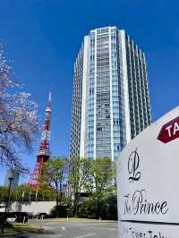 靜謐庭園中的城市流光｜東京皇家王子大飯店花園塔