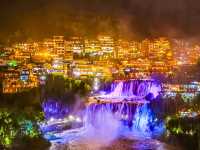 The waterfall town called Furong 芙蓉镇 is a must visit!
