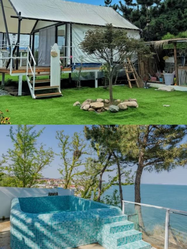不是峇里島！是青島！海景小院好city