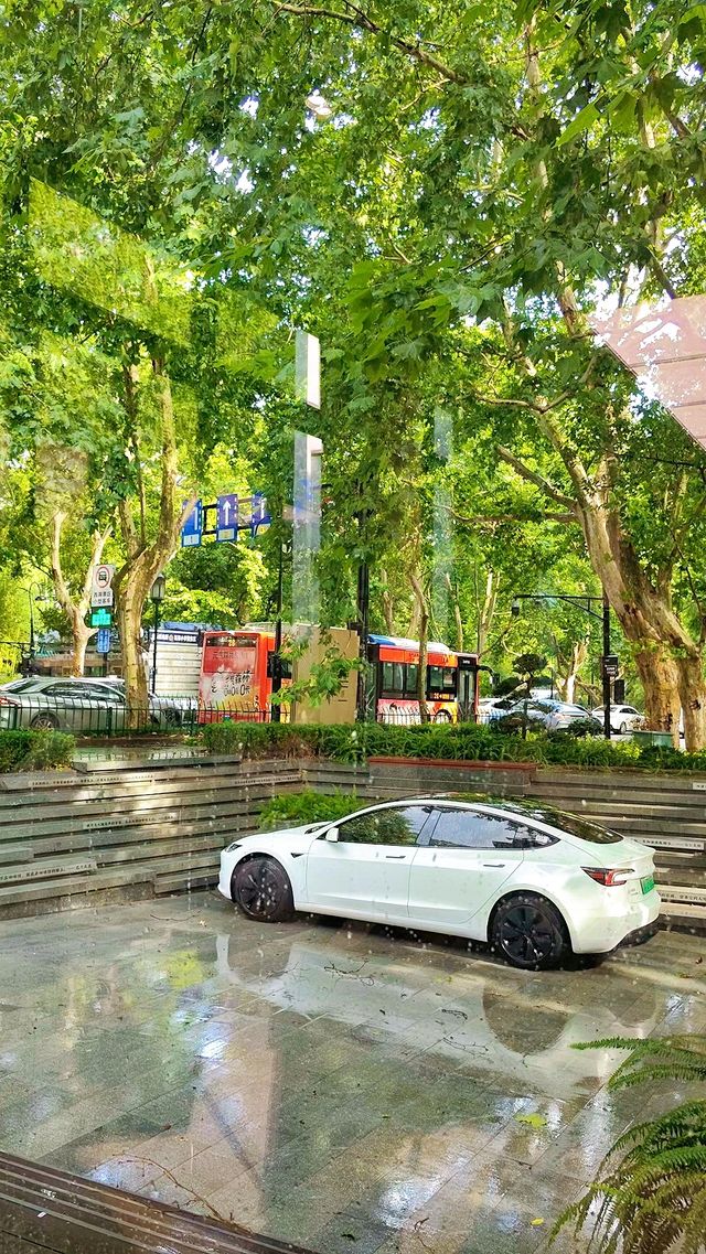 杭州西湖邊被我搵到治癒系落地窗咖啡館～