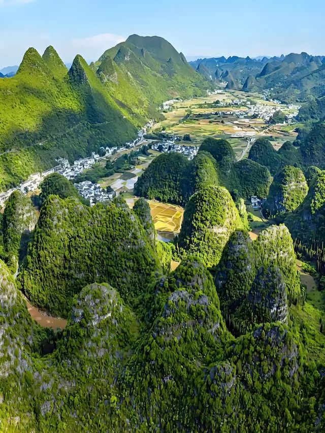 萬峰林稻田仙境攻略