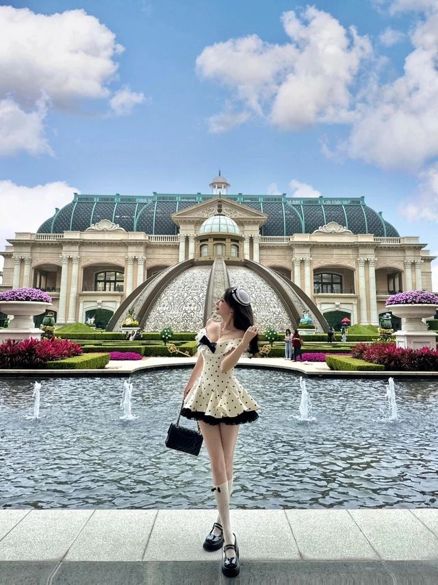 花園城堡的漫步時光