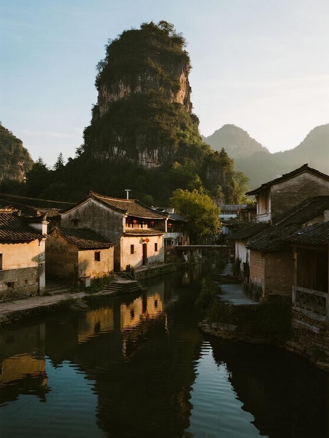 ​​ 黃姚古鎮的秋天，才是我夢裡的江南模樣