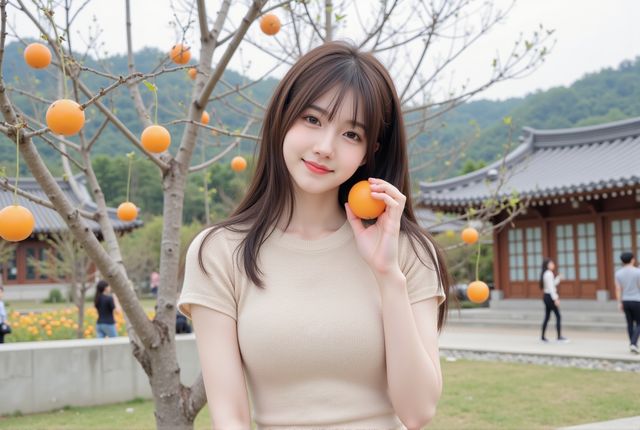 紅柿滿山的600年古村，終於迎來熱度！