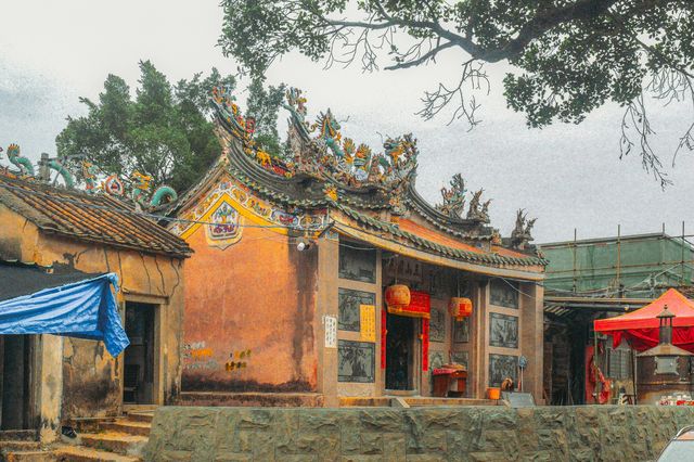 樸素又繁盛潮汕屋頂在饒平 樸素又繁盛潮汕屋頂在饒平