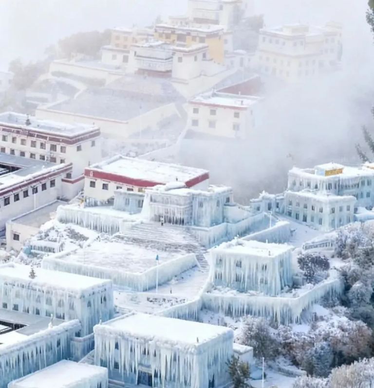 Baotou Ice and Snow Wonderland Appears