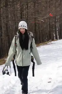 麻田嶺9KM玩雪|避人潮,野雪獨闖超爽