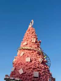 上海小眾浪漫地粉紅聖誕樹+星河街景絕絕子