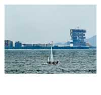 沉醉在蜈支洲島的藍色浪漫裡