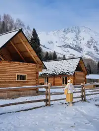 11.26實拍冬天的阿勒泰真的美到封神!!