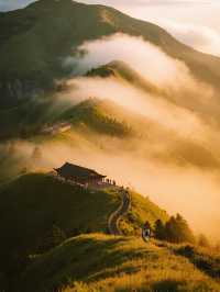 冬季親子省力版!武功山輕徒步攻略帶娃也輕鬆