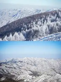 北京之巔的風雪浪漫東靈山徒步攻略