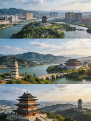 Прогуляйтесь по недавно построенному городу, полюбуйтесь живописными пейзажами горы Сишань и насладитесь оживленной атмосферой древнего города.